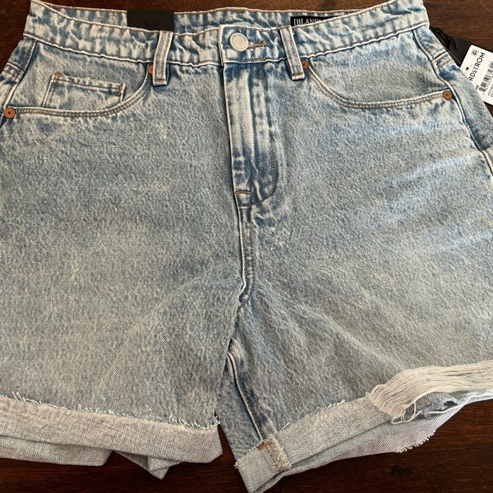 Blank NYC The Perry Light Denim Shorts Women’s 27 NWT